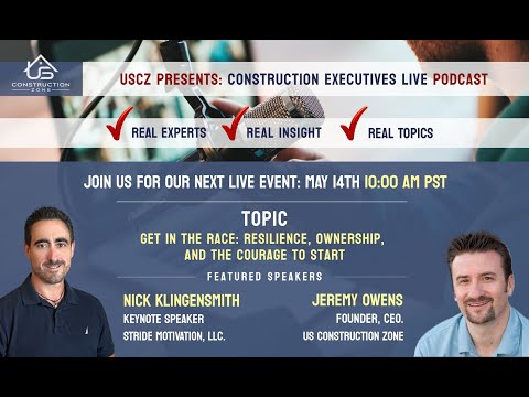 YouTube thumbnail for Get in the Race: Resilience, Ownership, and the Courage to Start with Nick Klingensmith