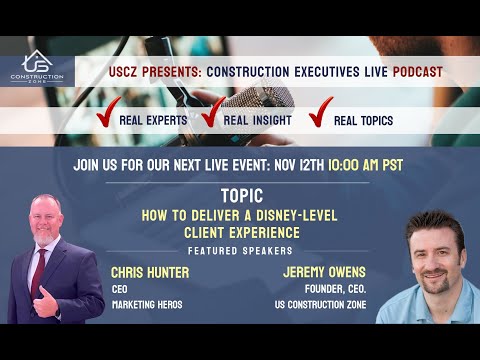 YouTube thumbnail for How to Deliver a Disney-Level Client Experience with Chris Hunter