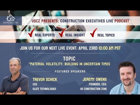 YouTube thumbnail for Material Volatility: Building in Uncertain Times with Trevor Schick