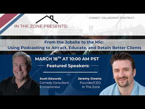YouTube thumbnail for From The Jobsite to the Mic Using Podcasting to Attract Better Clients