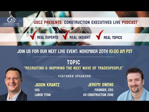 YouTube thumbnail for Recruiting & Inspiring the Next Wave of Tradespeople with Jason Krantz