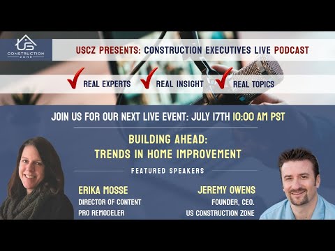 YouTube thumbnail for Building Ahead – Trends in Home Improvement with Erika Mosse