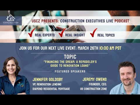 YouTube thumbnail for Financing the Dream: A Remodeler’s Guide to Renovation Loans with Jennifer Goldsby