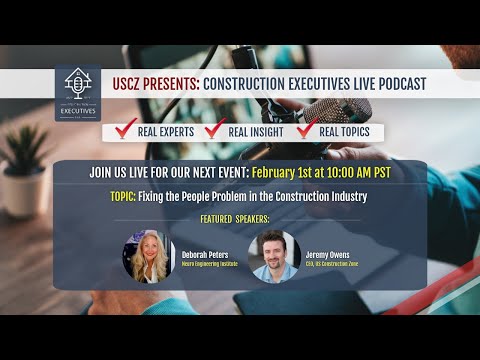 YouTube thumbnail for Fixing the People Problem in the Construction Industry with Deborah Peters