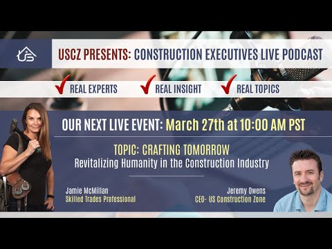 YouTube thumbnail for Crafting Tomorrow: Revitalizing Humanity in the Construction Industry