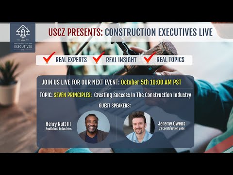 YouTube thumbnail for Seven Principles: Creating Success in the Construction Industry