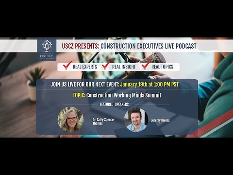 YouTube thumbnail for Construction Working Minds Summit with Dr. Sally Spencer-Thomas