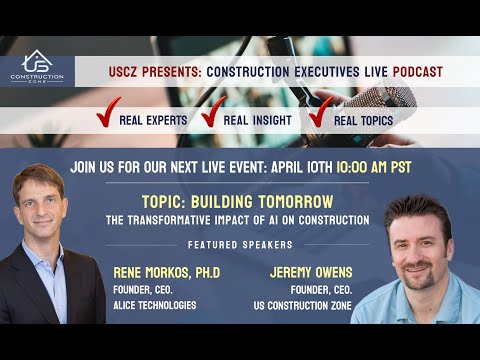 YouTube thumbnail for Building the Future: AI’s Evolutionary Role in Construction with René Morkos
