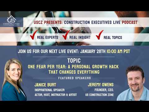 YouTube thumbnail for One Fear Per Year: A Personal Growth Hack that Changes Everything with Janice Burt