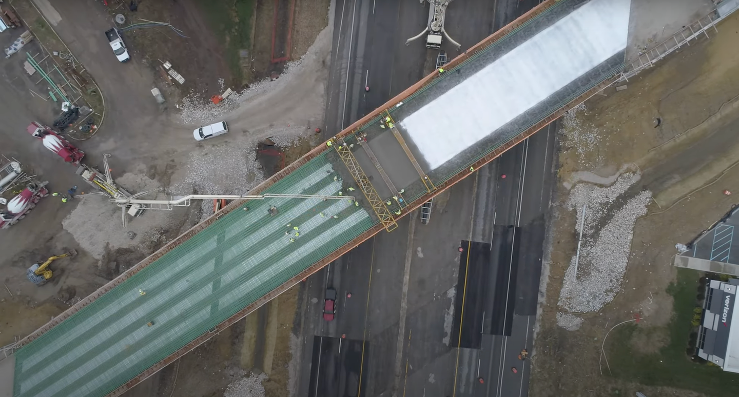 Grand Valley Boulevard Bridge Indiana DOT