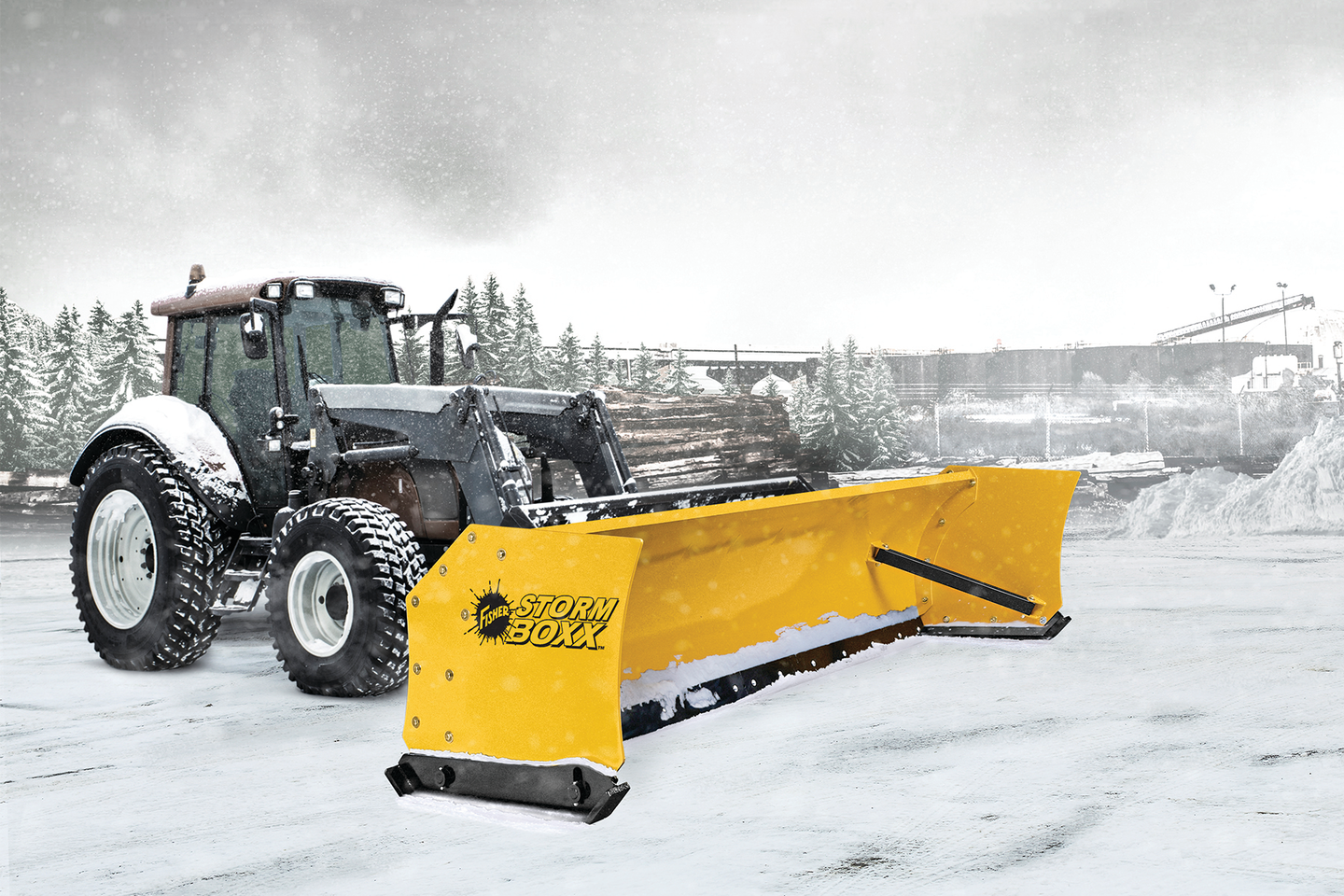 Fisher Storm Boxx snow plow