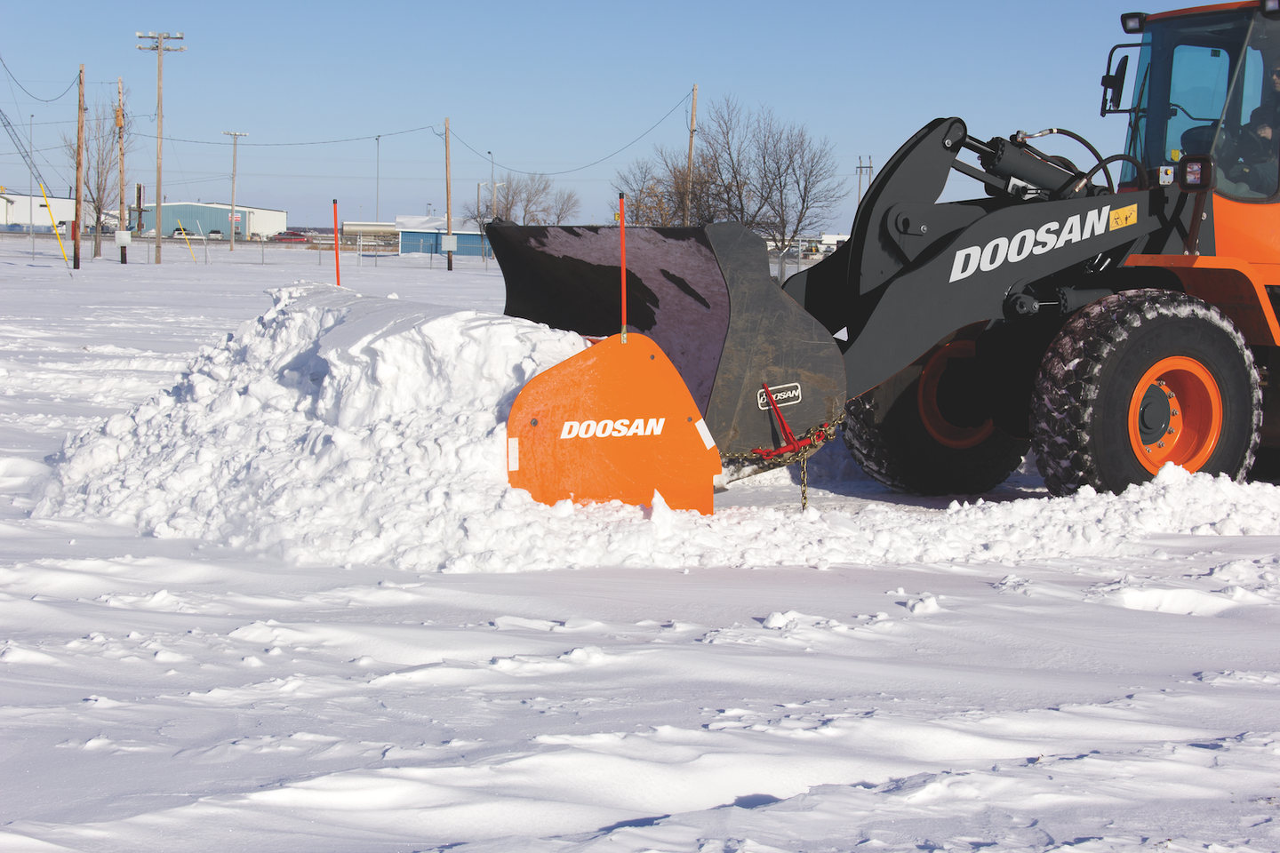 Doosan Snow Pusher